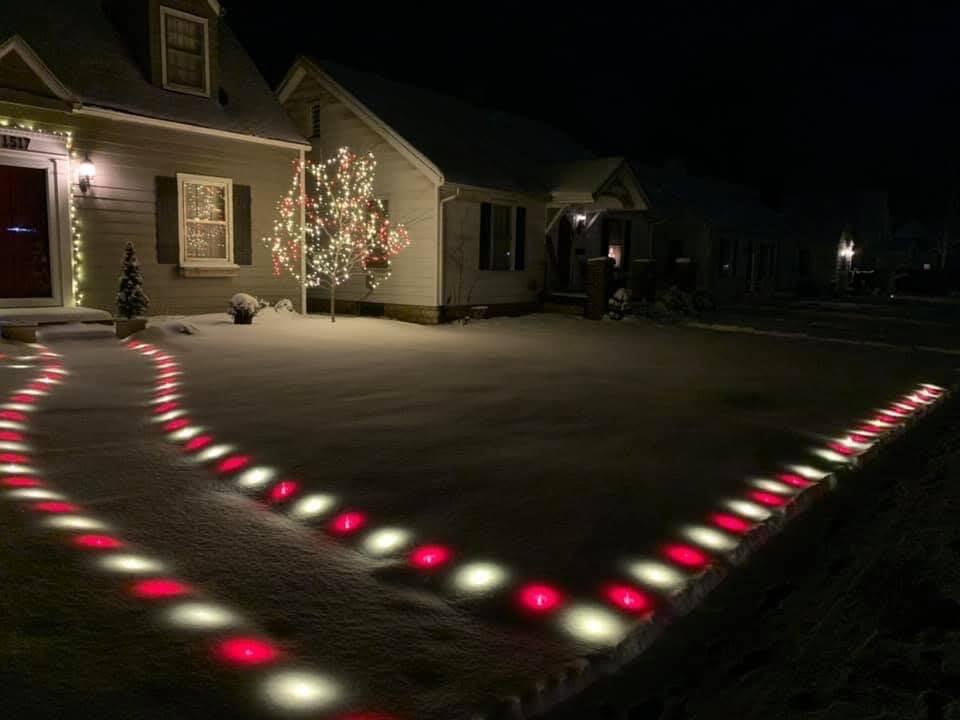 Red and white drive