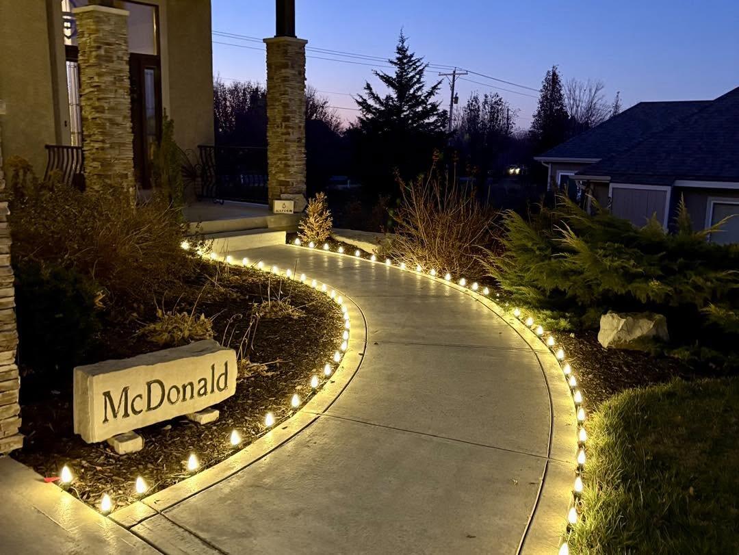 Lit entry drive